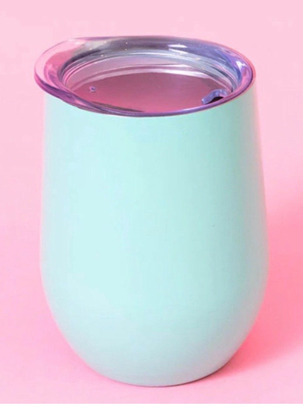 NEW Chic & Tonic Blue Ombre Sea Blue Wine Tumbler 12 oz NEW In Box